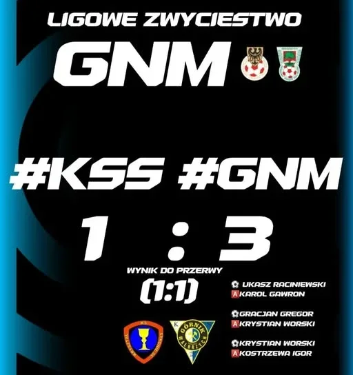 Mecz KSS - GNM