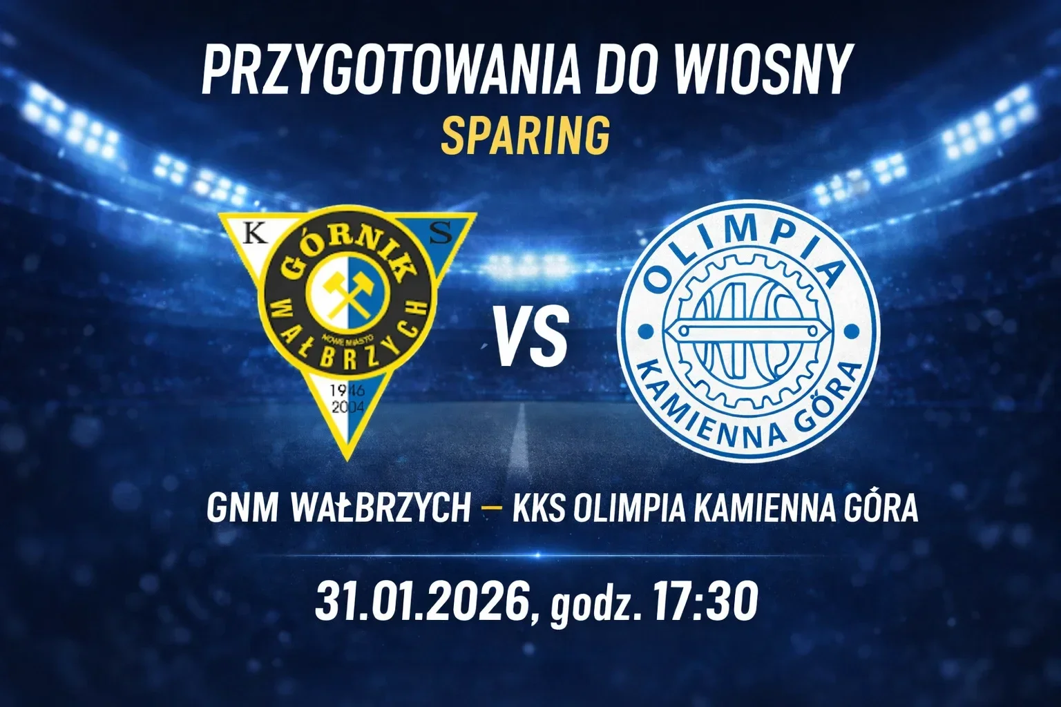 Sparing GNM - KKS Olimpia Kamienna Góra