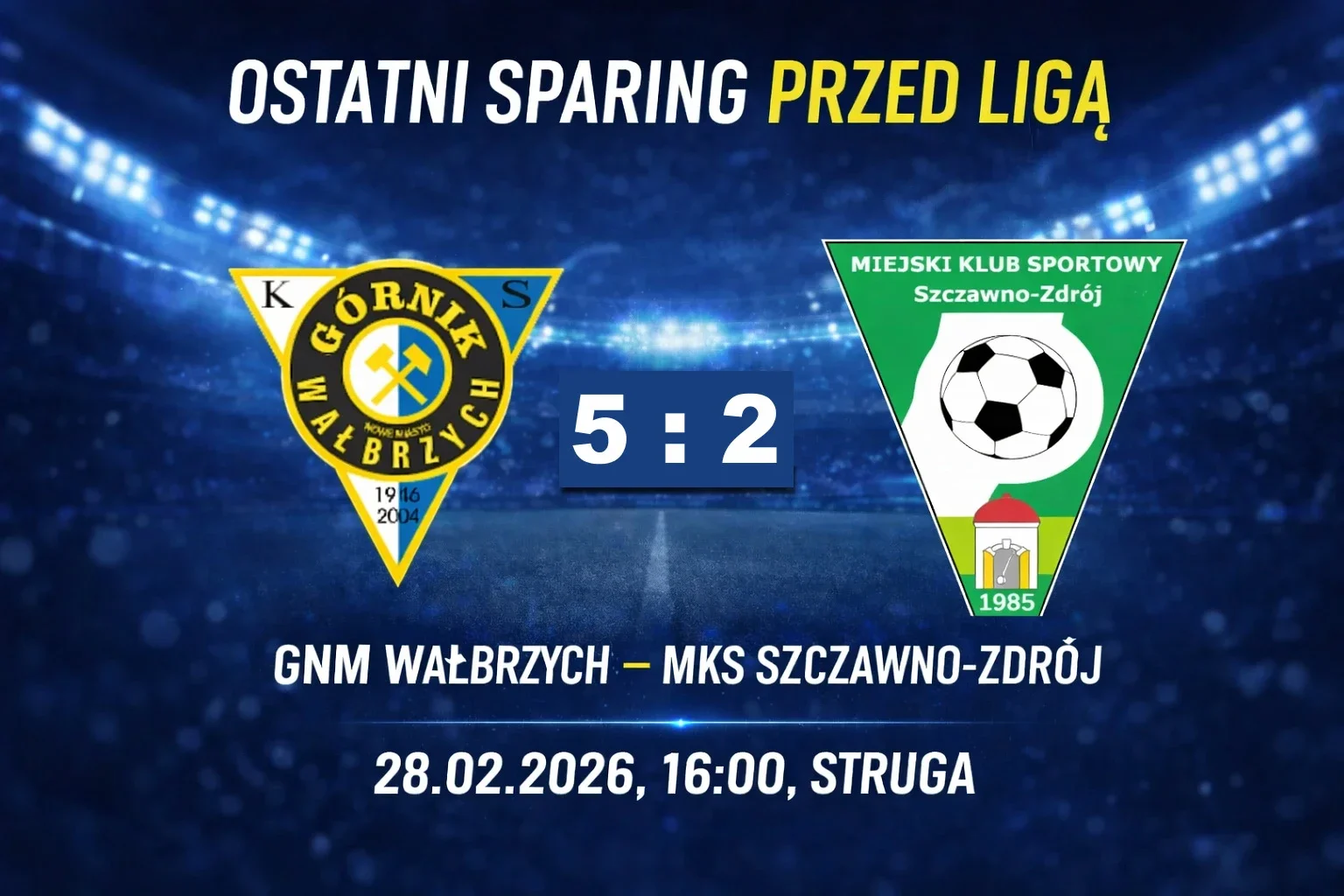 Sparing z MKS Szczawno-Zdrój