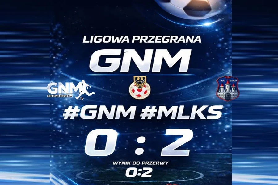 Wynik meczu GNM MLKS 0:2
