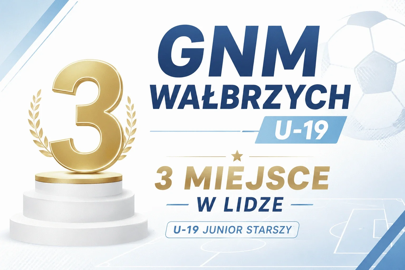 GNM - 3 miejce w lidze juniora starszego