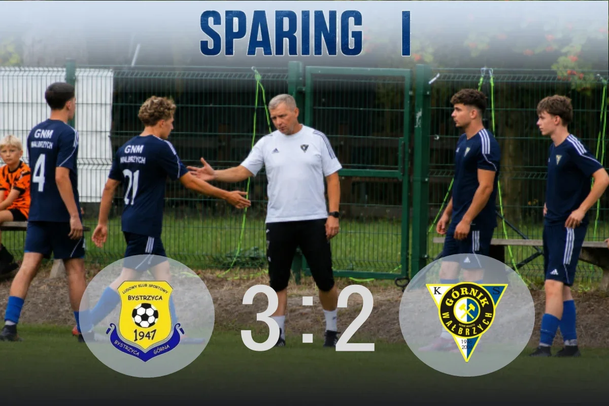 Wynik sparingu LKS - GNM 3:2